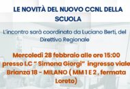 Novità del nuovo CCNL della scuola