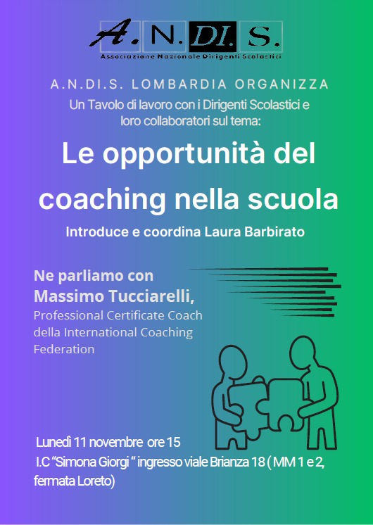 Le opportunità del coaching nella scuola